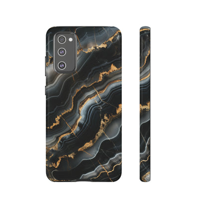 Black Marble Phone Cases