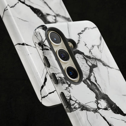 White Marble Phone Cases