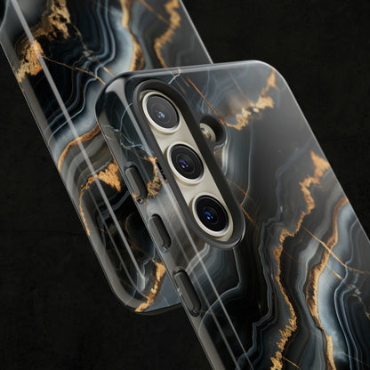 Black Marble Phone Cases