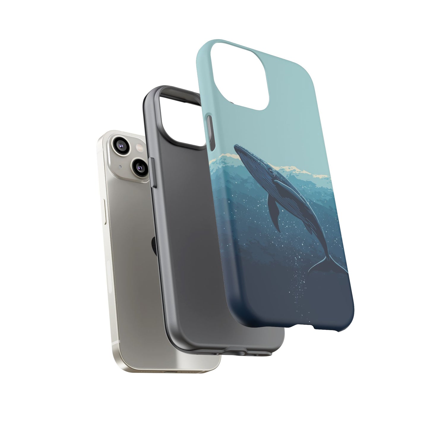 Blue Whale Phone Cases