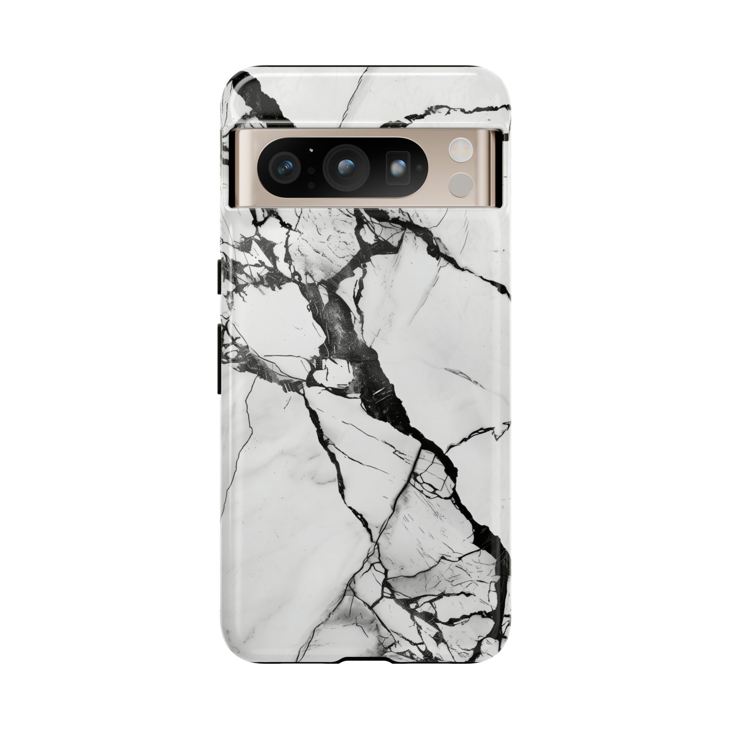 White Marble Phone Cases