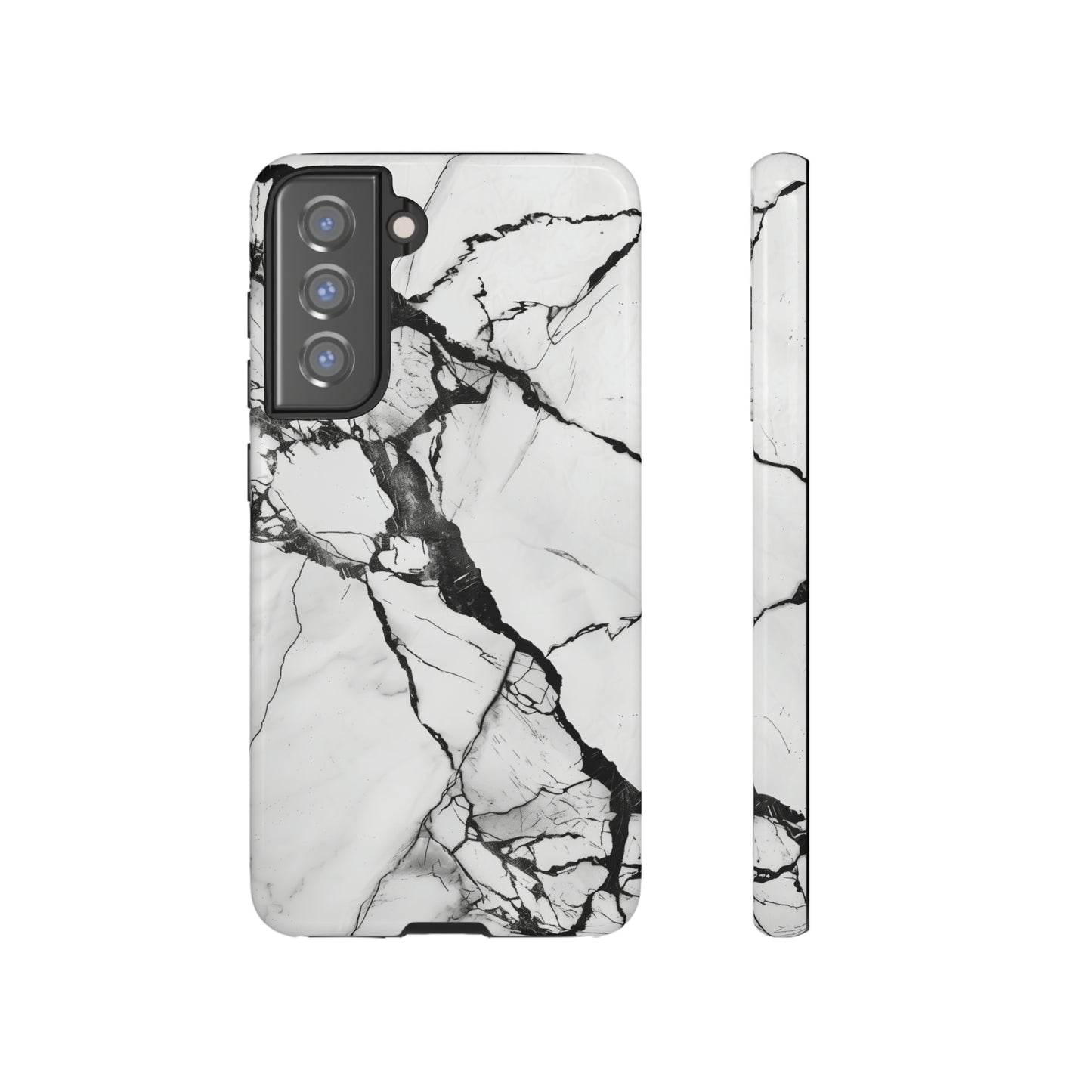 White Marble Phone Cases