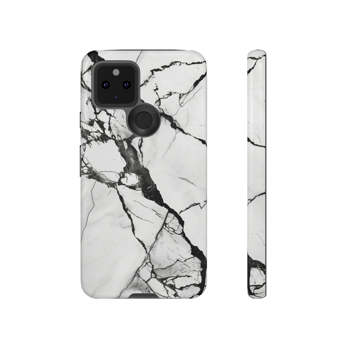 White Marble Phone Cases