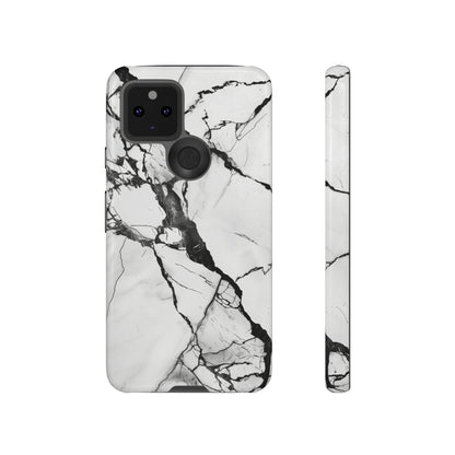 White Marble Phone Cases