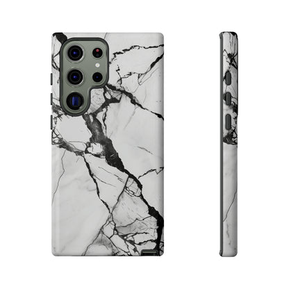 White Marble Phone Cases