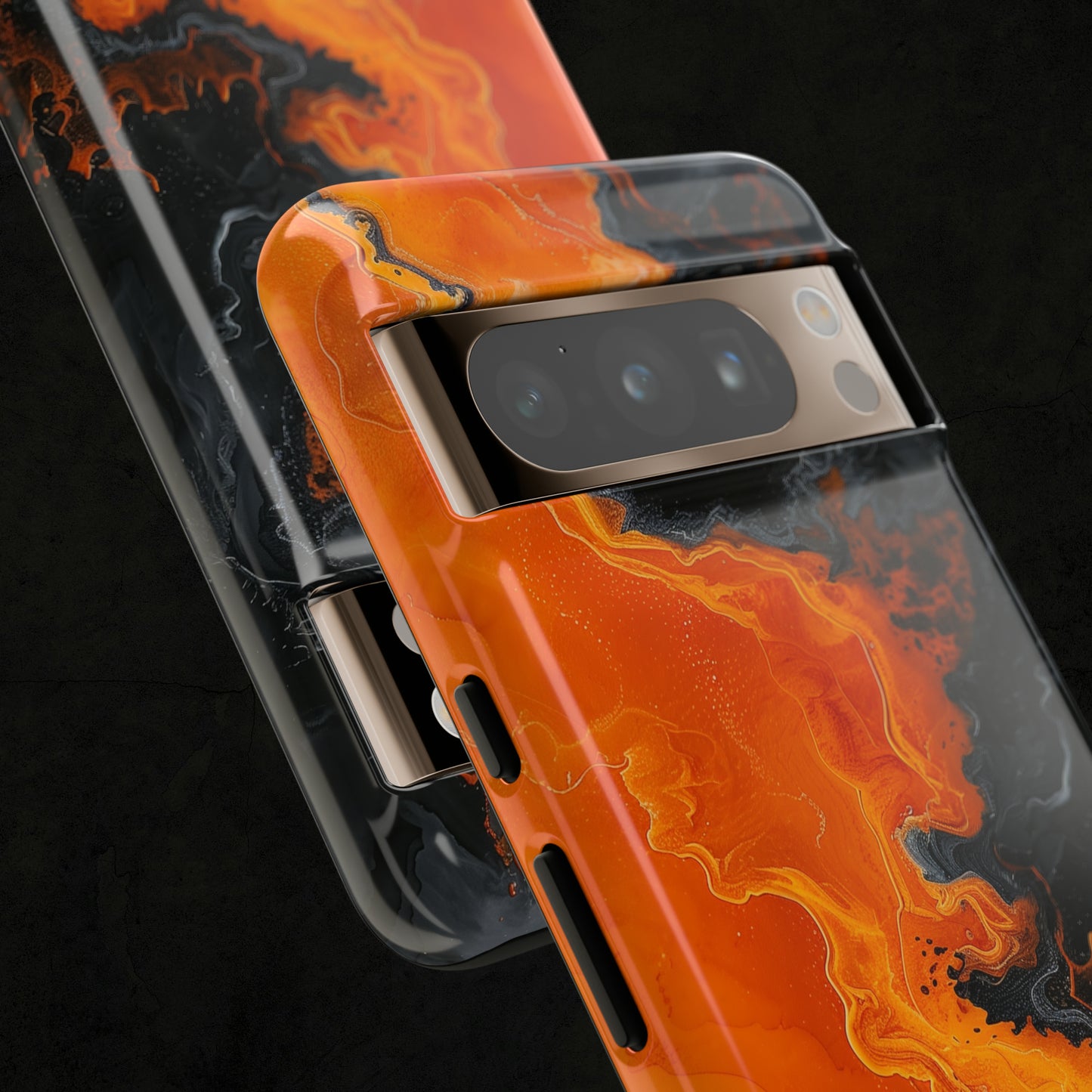 Abstract Lava Phone Cases