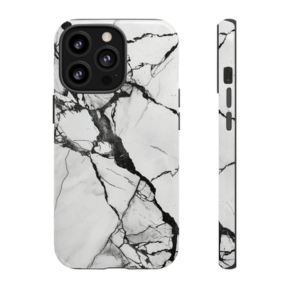 White Marble Phone Cases