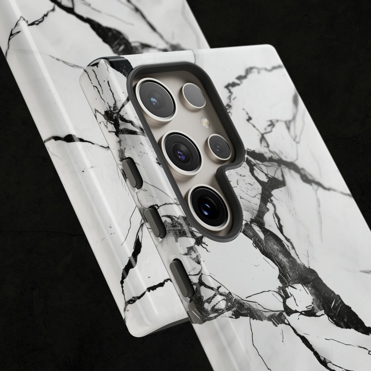 White Marble Phone Cases