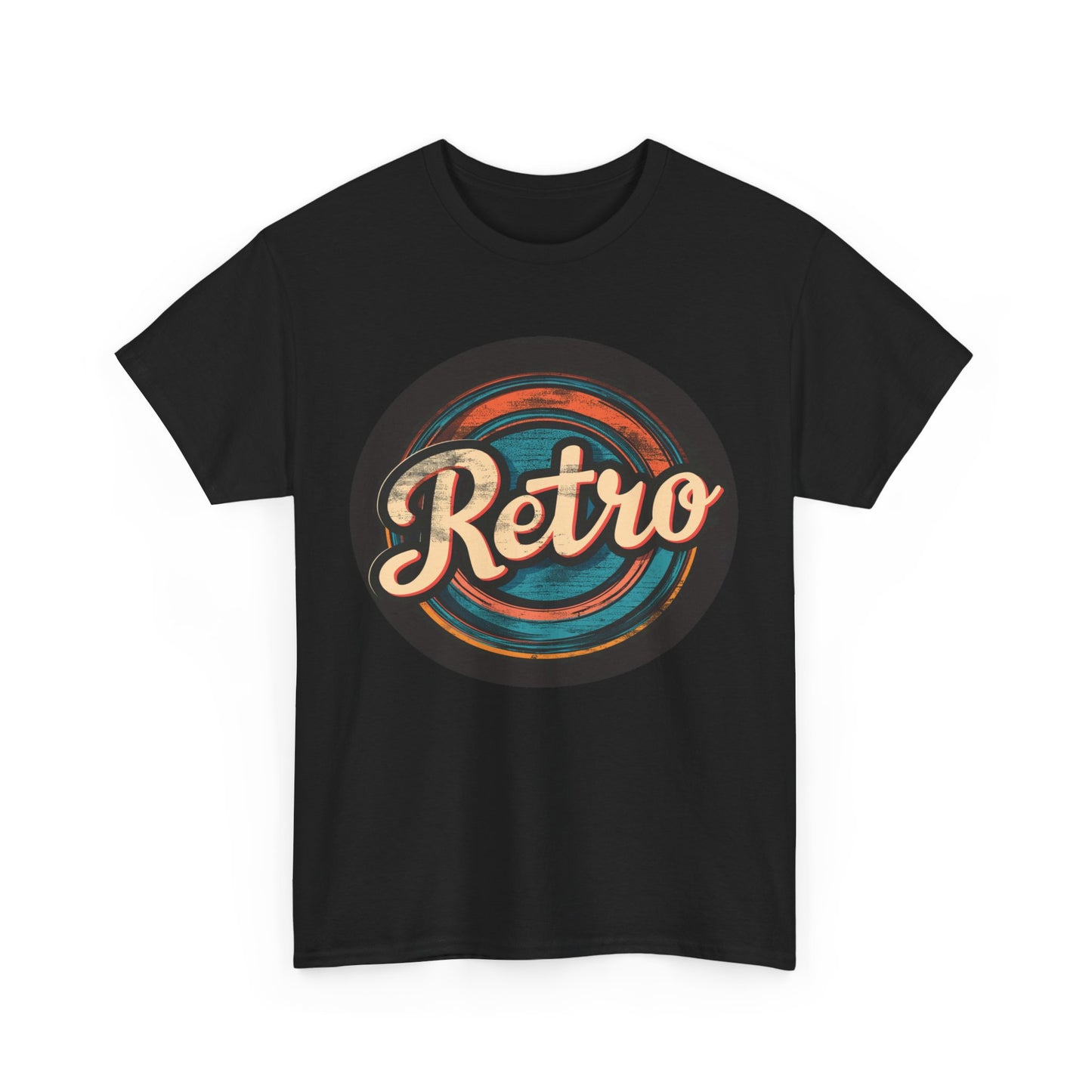 Retro Graphic - Unisex Heavy Cotton Tee