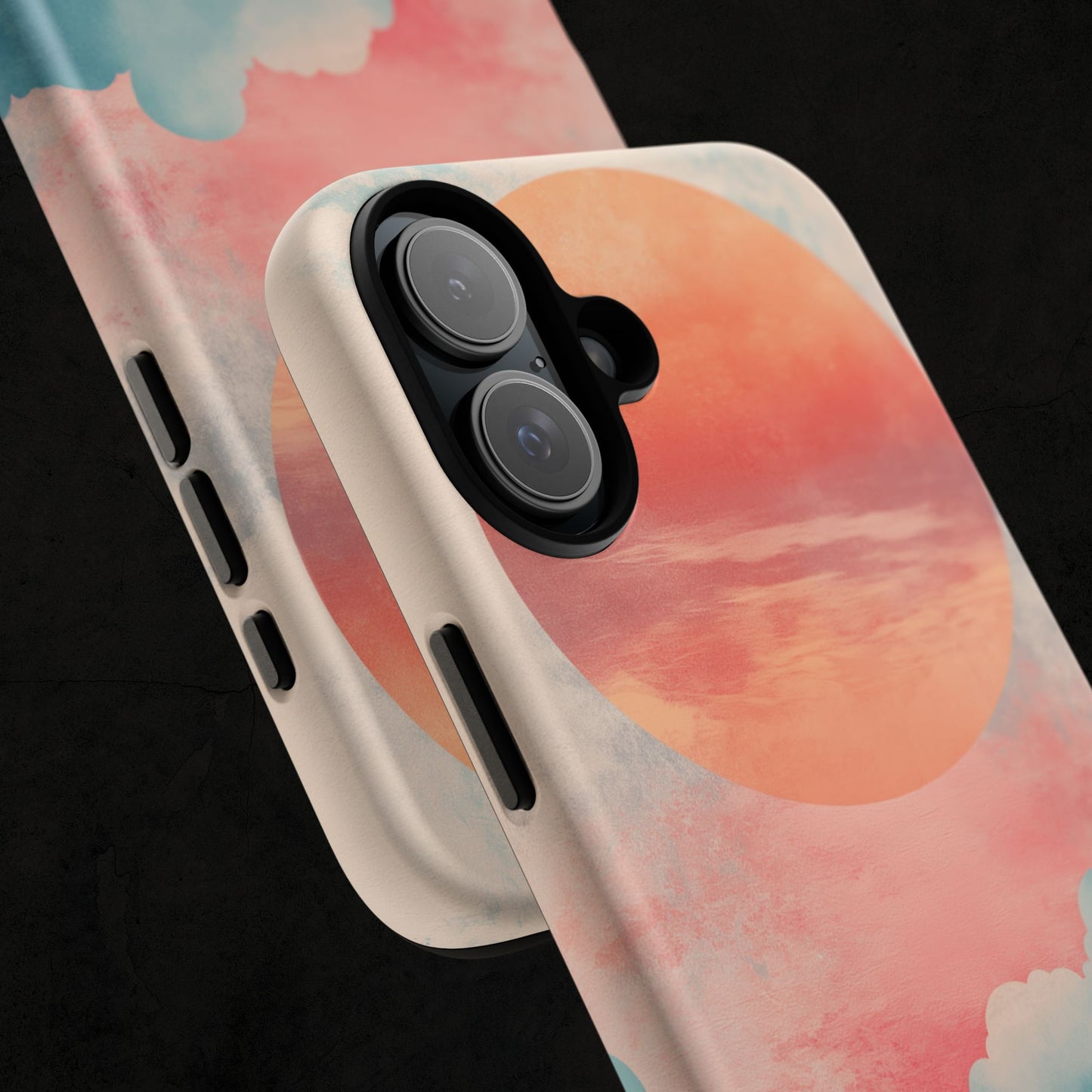 Abstract Sunset & Ocean Phone Cases