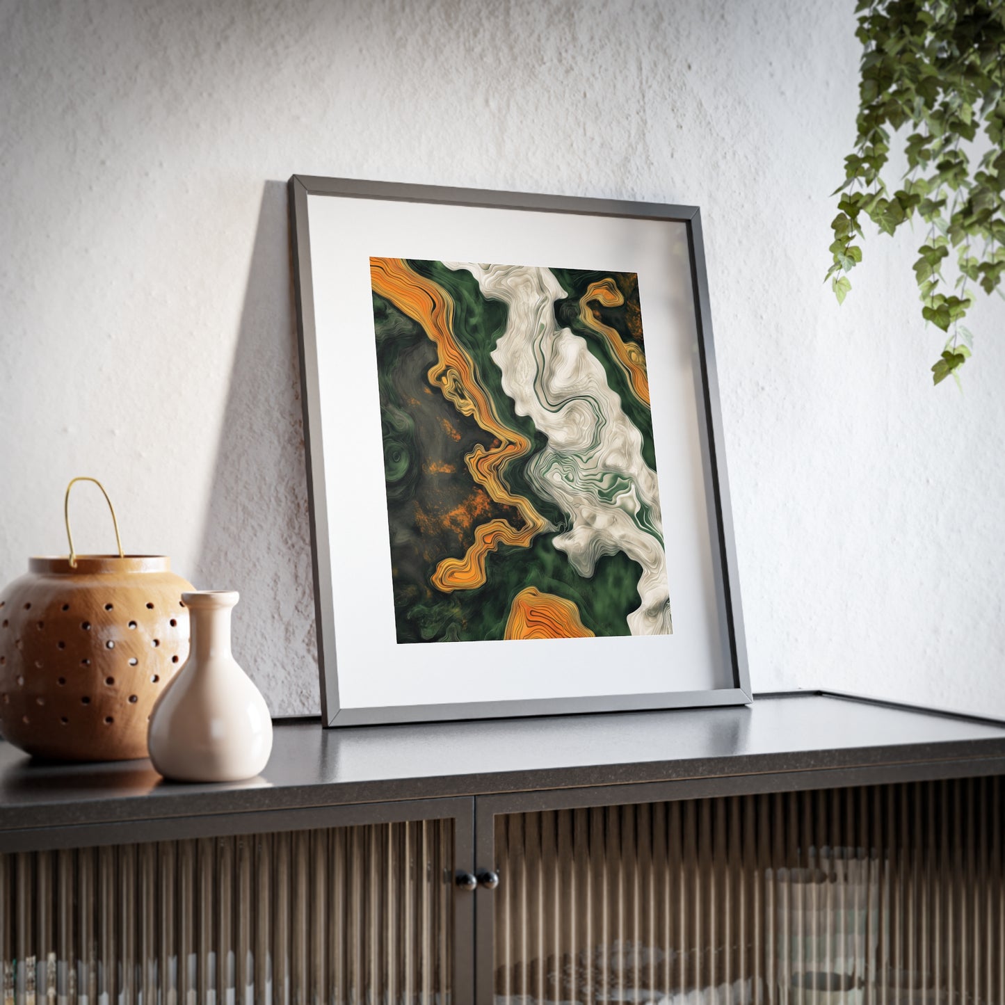 Wall Art, Abstract and Deformed Contours