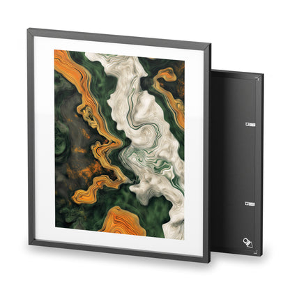 Wall Art, Abstract and Deformed Contours