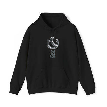 24CR Metal Graphic  - Heavy Hooded Sweatshirt
