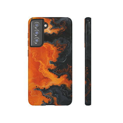 Abstract Lava Phone Cases