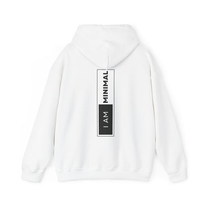 I am Minimal - Heavy Hooded Sweatshirt