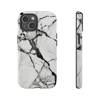 White Marble Phone Cases