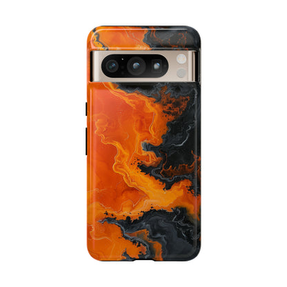 Abstract Lava Phone Cases