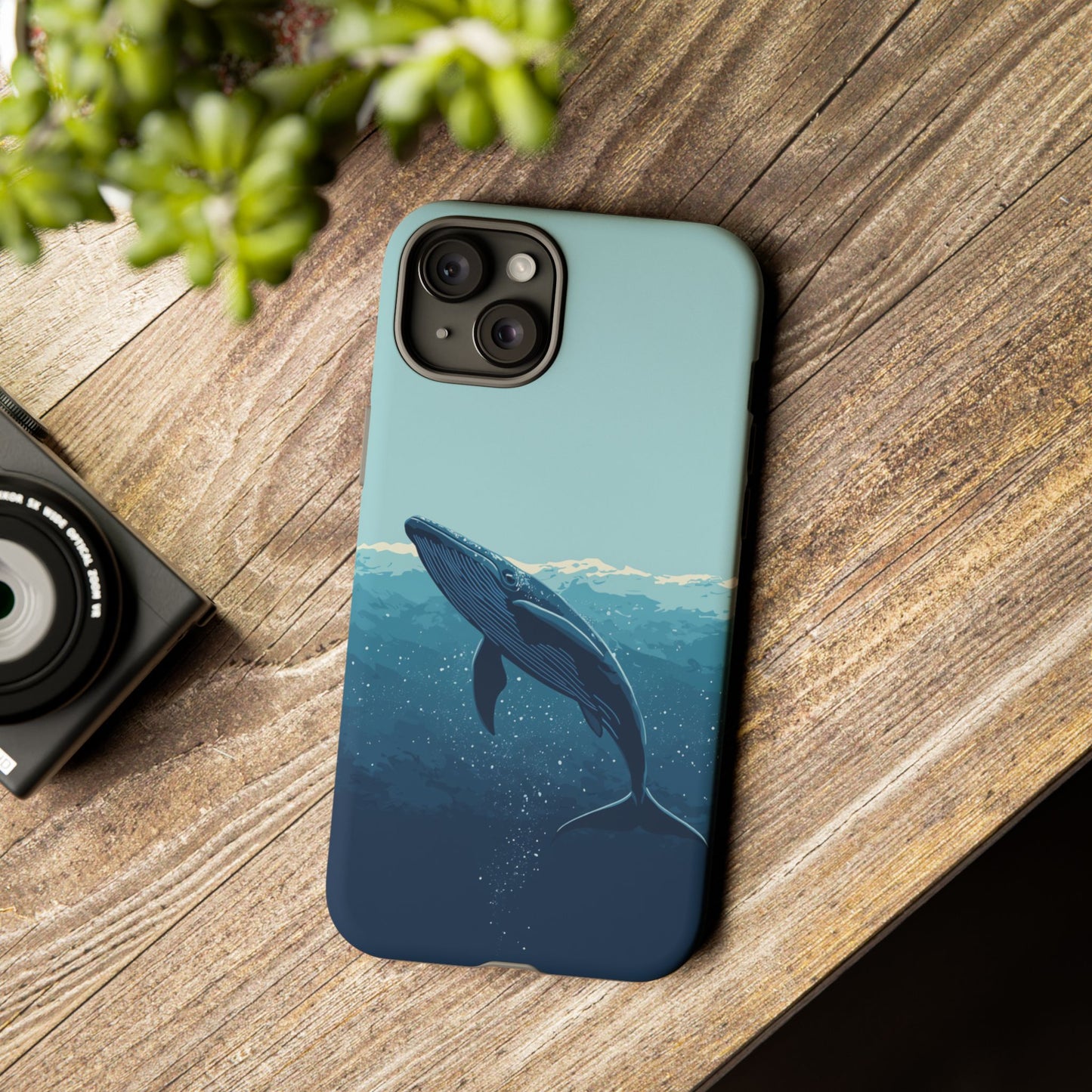 Blue Whale Phone Cases
