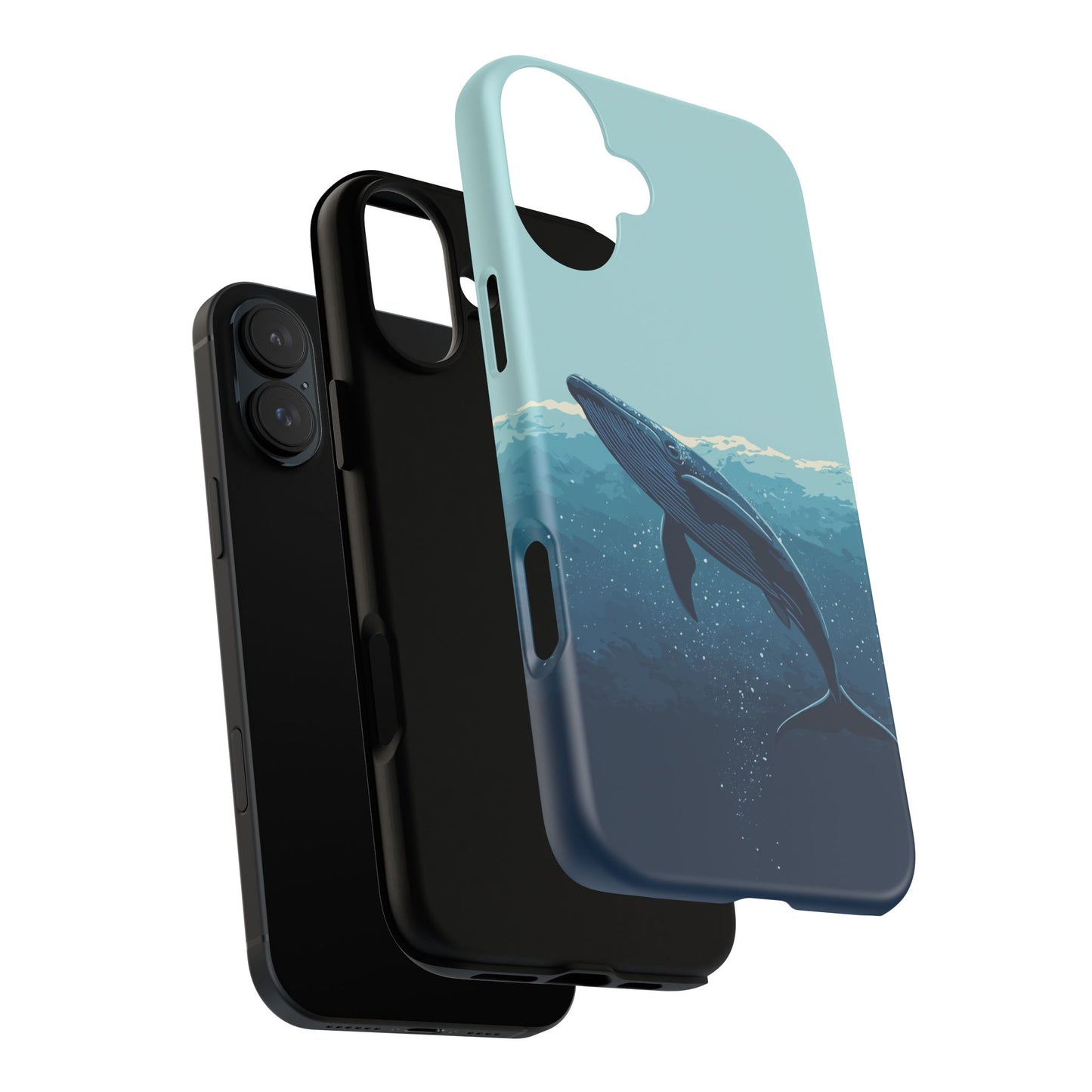 Blue Whale Phone Cases