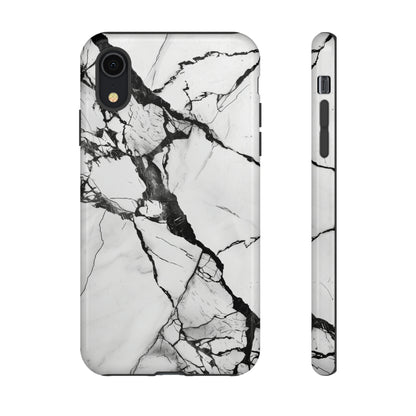 White Marble Phone Cases