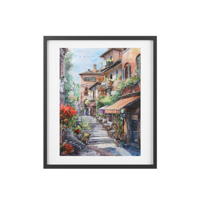 Framed rectangular Wall art posters - French Streetscape 2