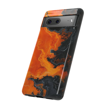 Abstract Lava Phone Cases