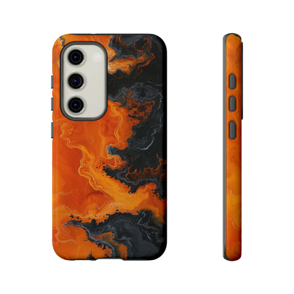 Abstract Lava Phone Cases
