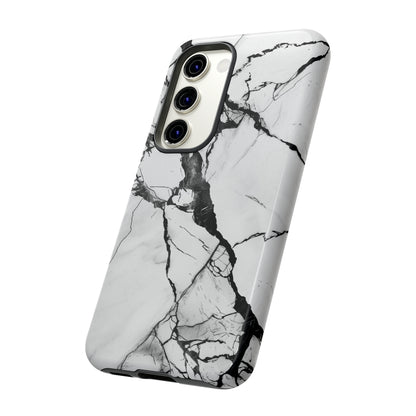 White Marble Phone Cases