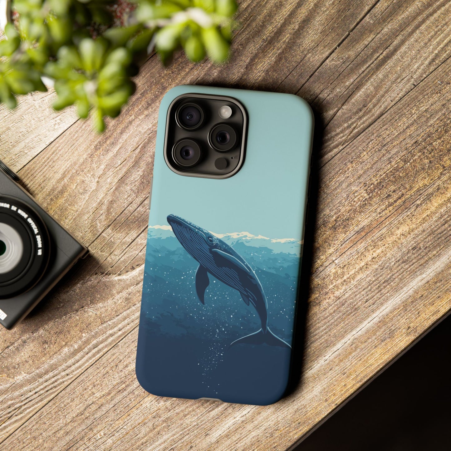 Blue Whale Phone Cases