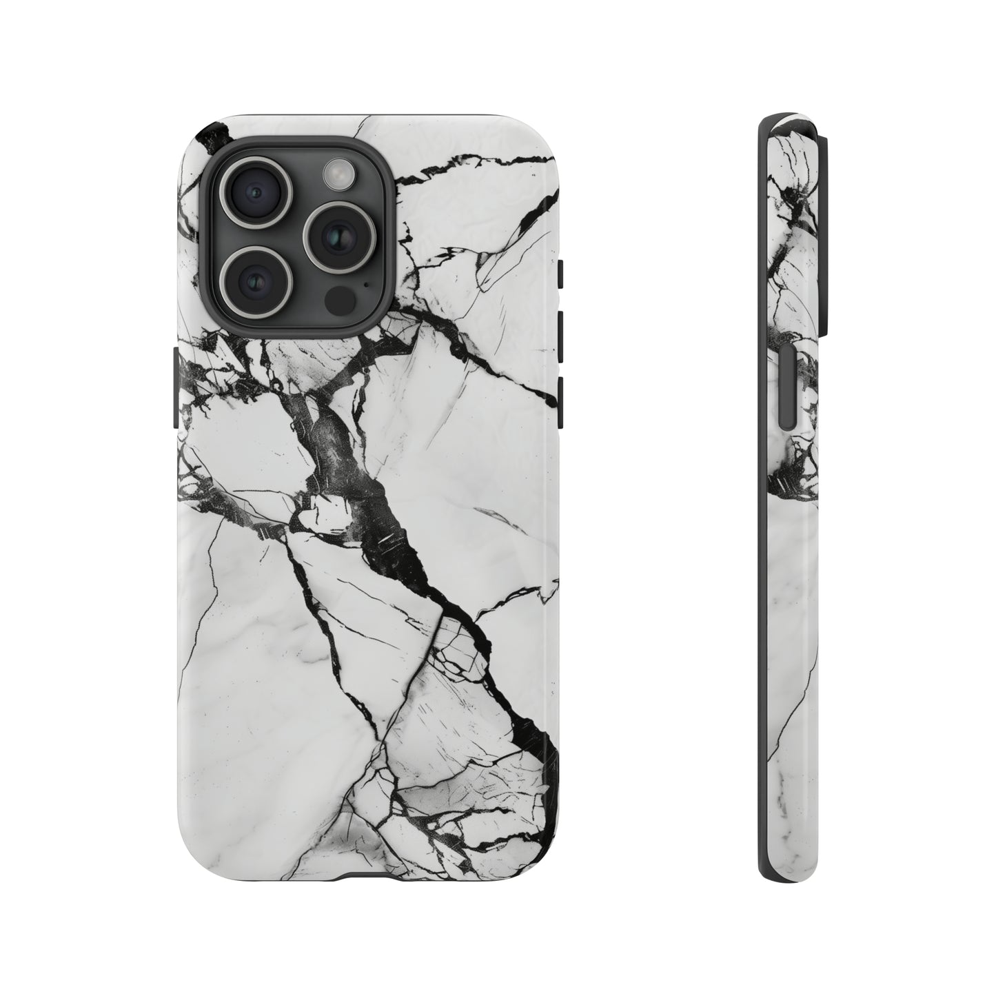 White Marble Phone Cases