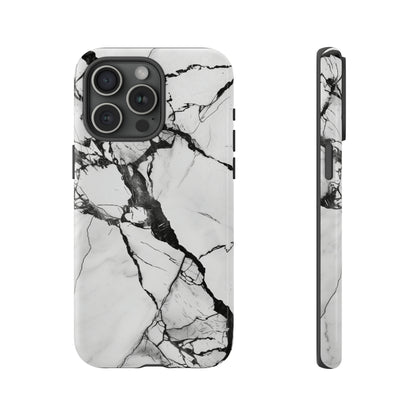White Marble Phone Cases