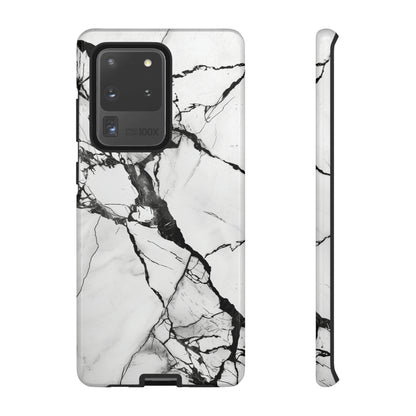 White Marble Phone Cases