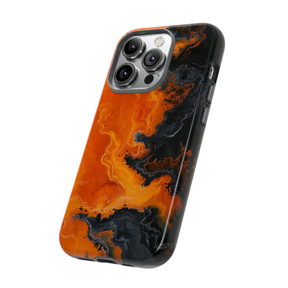 Abstract Lava Phone Cases
