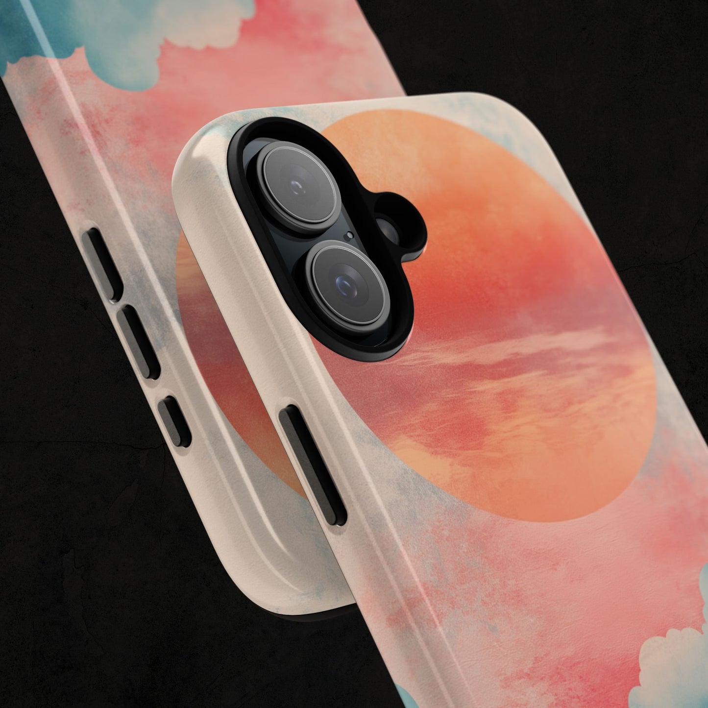 Abstract Sunset & Ocean Phone Cases