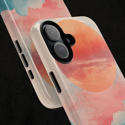 Abstract Sunset & Ocean Phone Cases