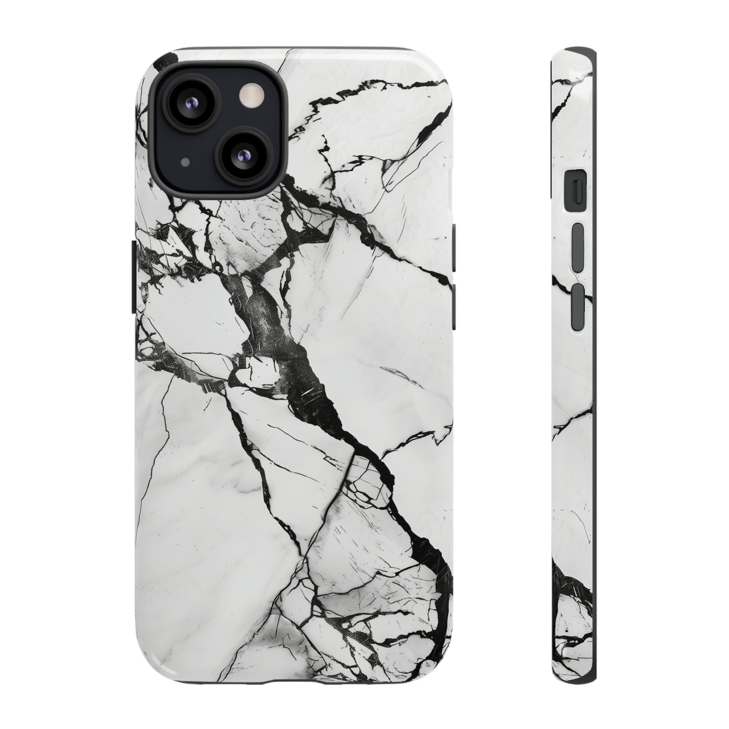 White Marble Phone Cases