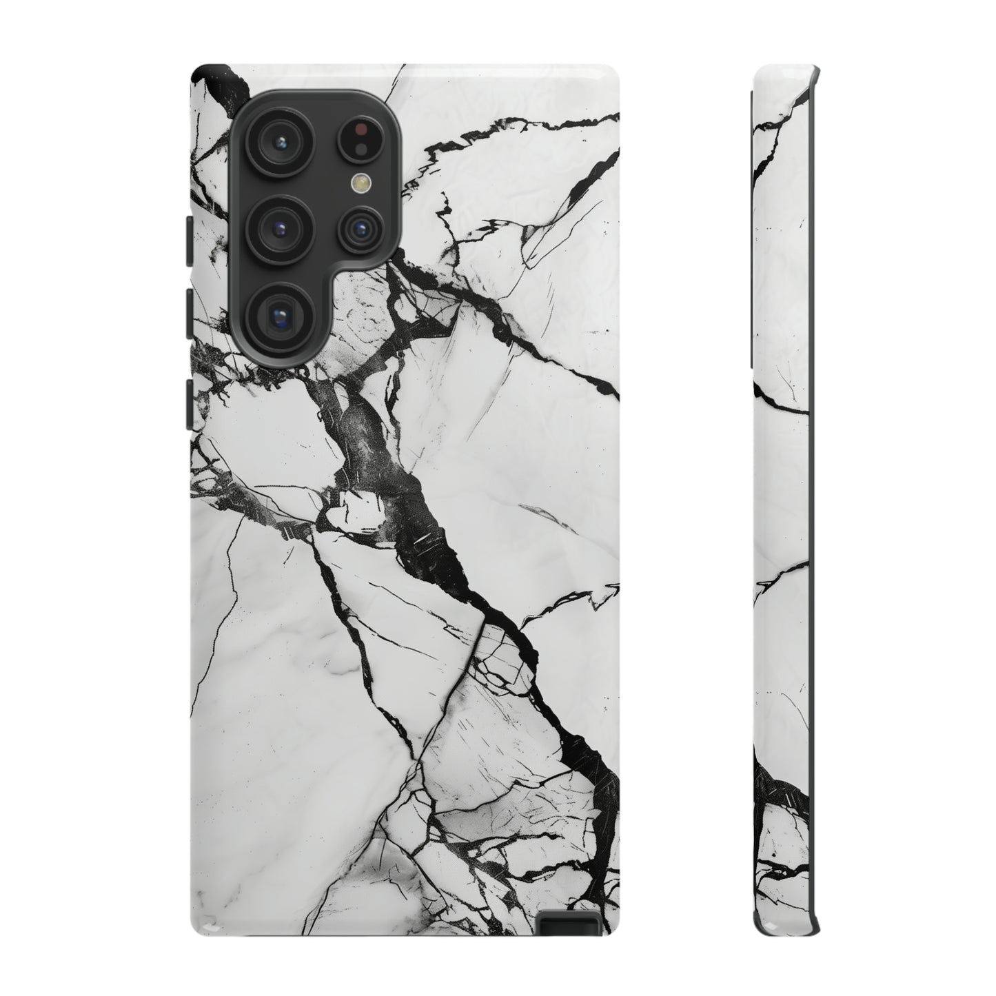 White Marble Phone Cases