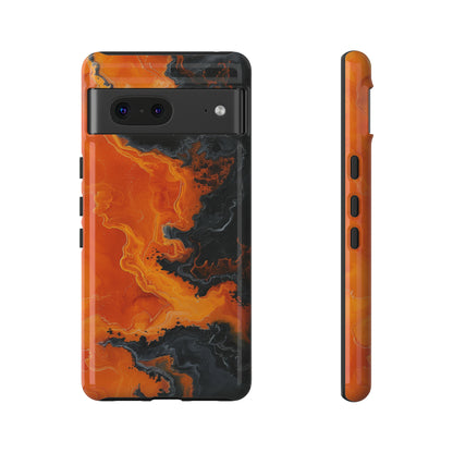 Abstract Lava Phone Cases