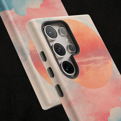 Abstract Sunset & Ocean Phone Cases