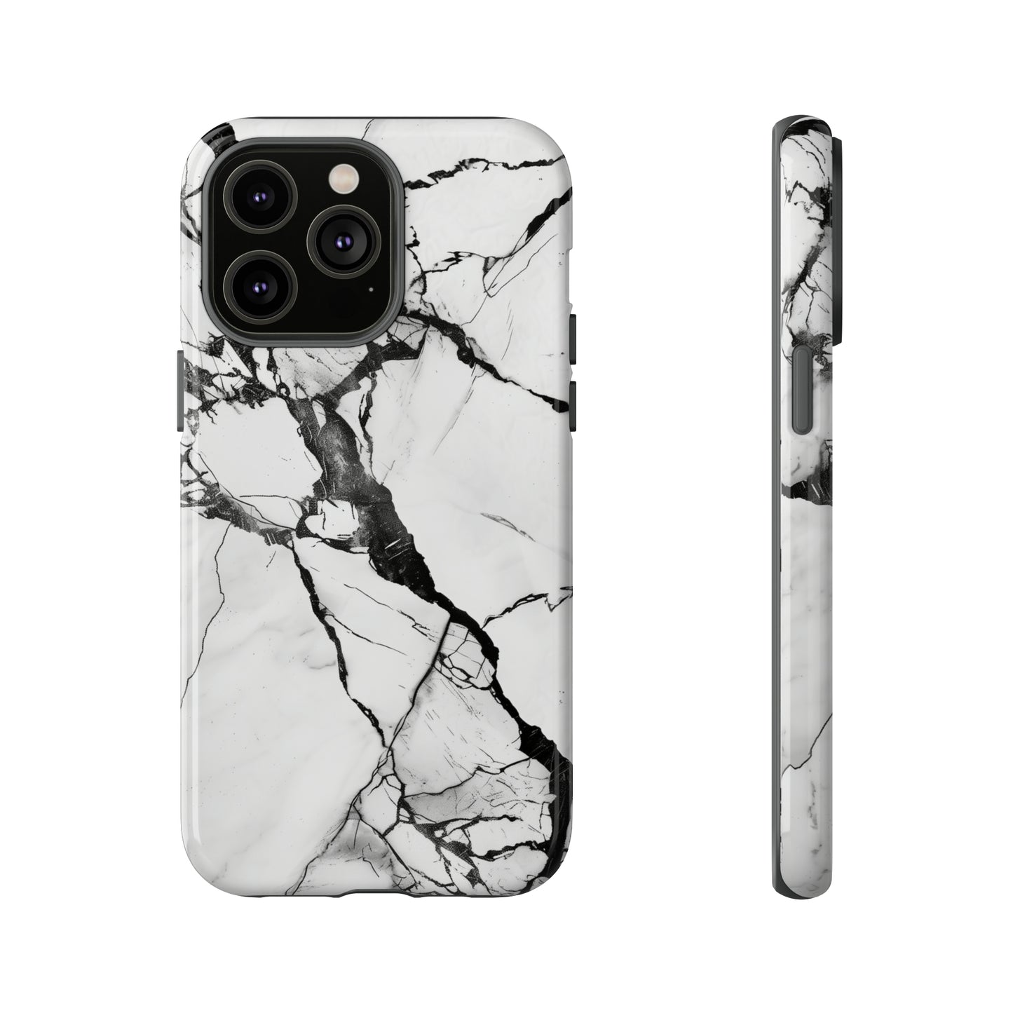 White Marble Phone Cases