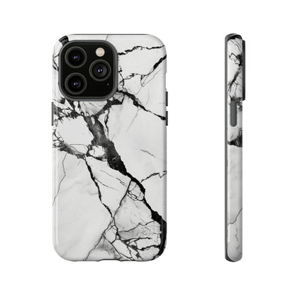 White Marble Phone Cases