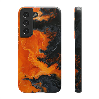 Abstract Lava Phone Cases