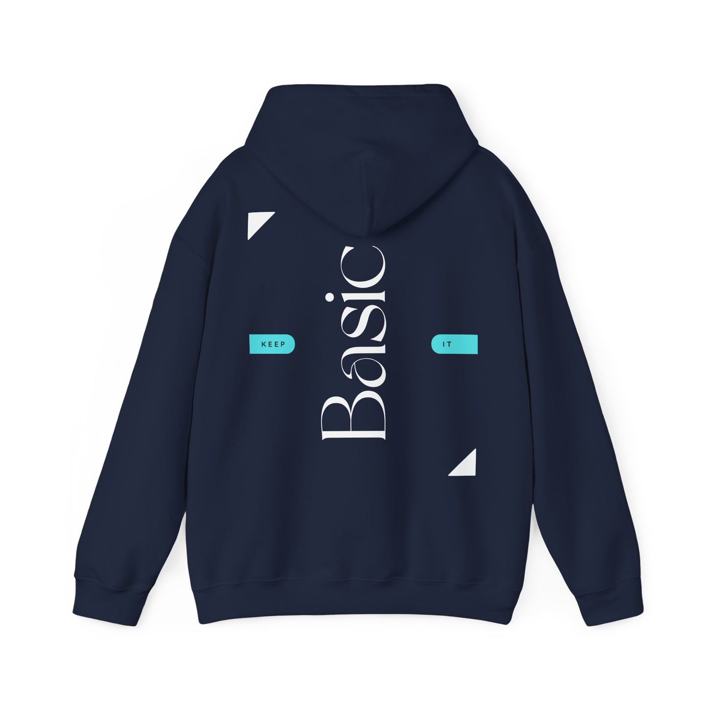 Keep it basic graphic - Heavy Hooded Sweatshirt