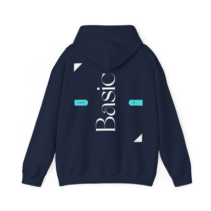 Keep it basic graphic - Heavy Hooded Sweatshirt