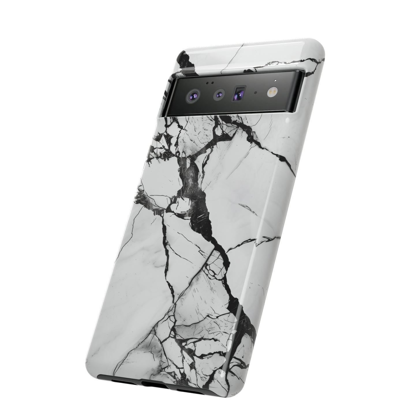 White Marble Phone Cases