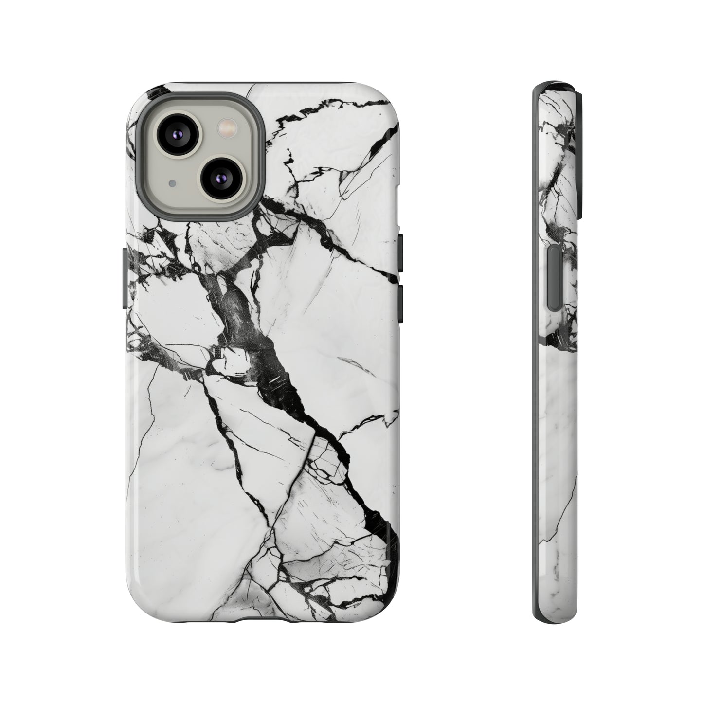 White Marble Phone Cases
