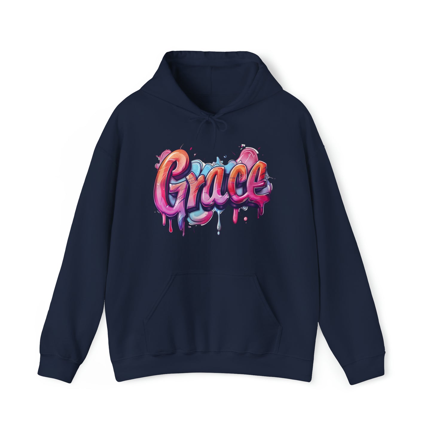 Grace graphic Heavy Hooded Sweatshirt