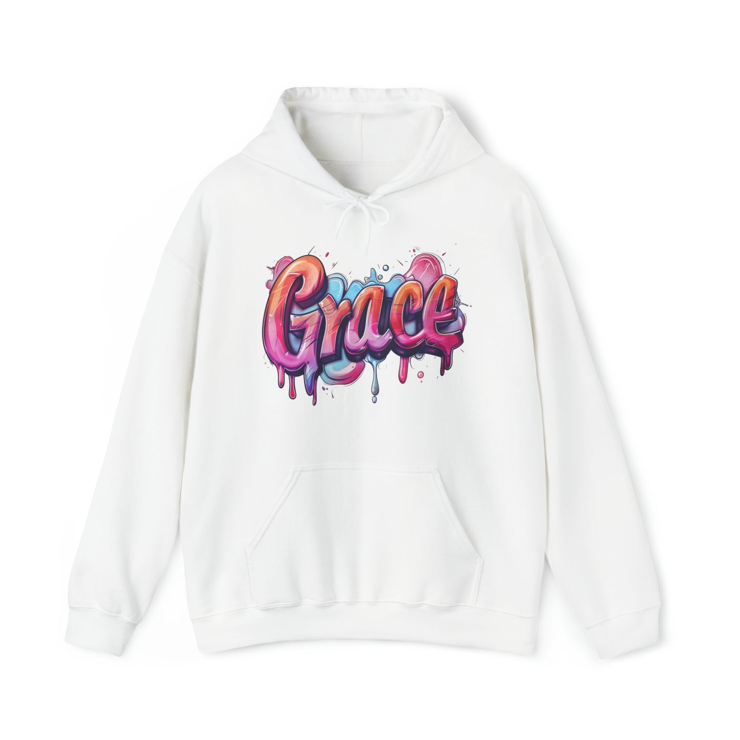 Grace graphic Heavy Hooded Sweatshirt