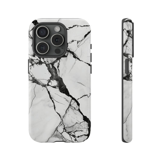 White Marble Phone Cases
