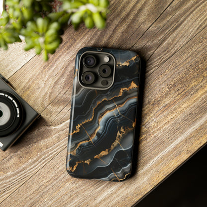 Black Marble Phone Cases